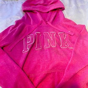 Pink hoodie